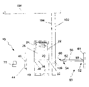 A single figure which represents the drawing illustrating the invention.